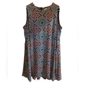 Flowy Sleeveless Dress 2X